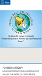 Mobile Screenshot of peacebellfoundation.org